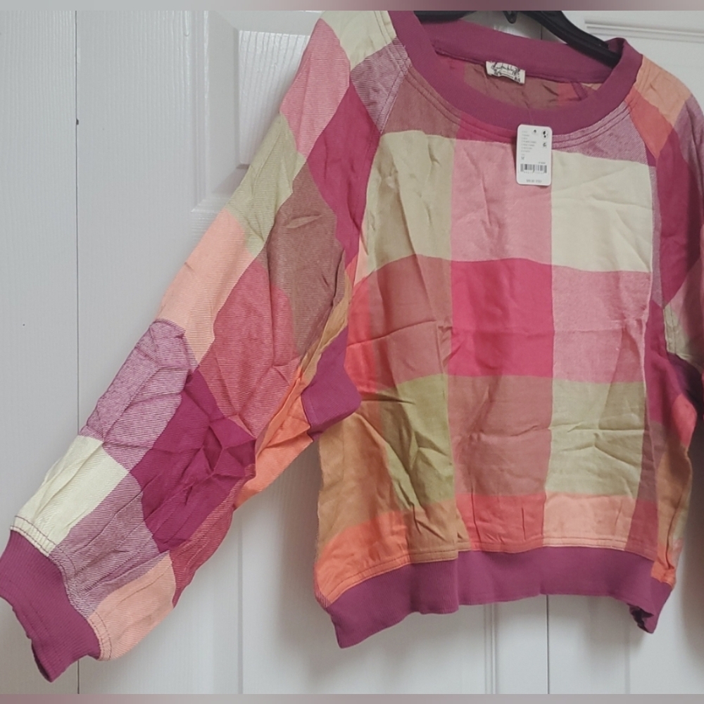 Free People Sugar Cookie Flannel 2-Piece Set/ Warm Combo - Picture 6 of 16